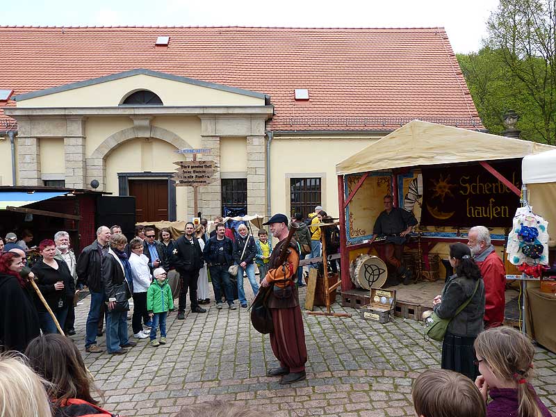 Mittelalterliches Spectaculum auf Schloß Burgk in Freital Bild 1
