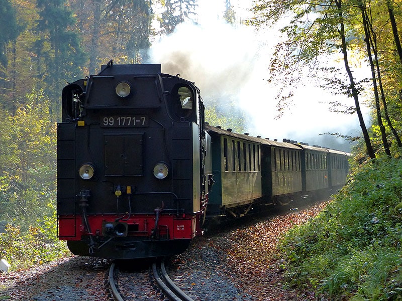 Die legendäre Weißeritztalbahn