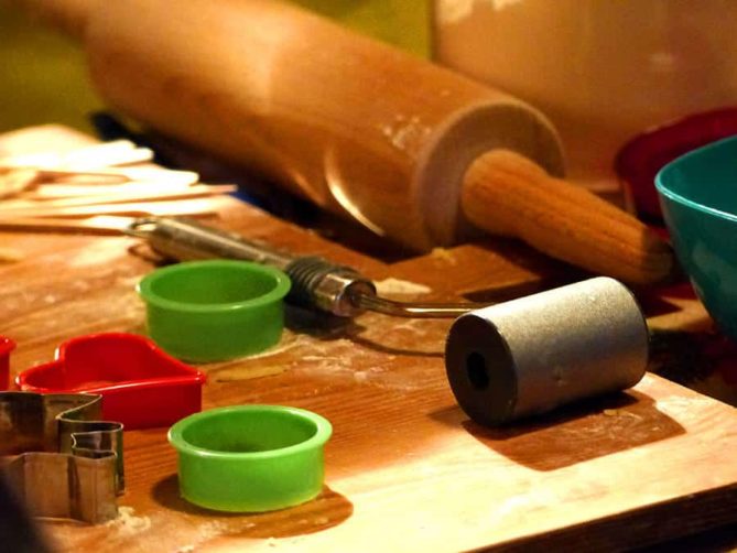 Plätzchenbäckerei weihnachtsmarkt scheune wurgwitz freital P1190140