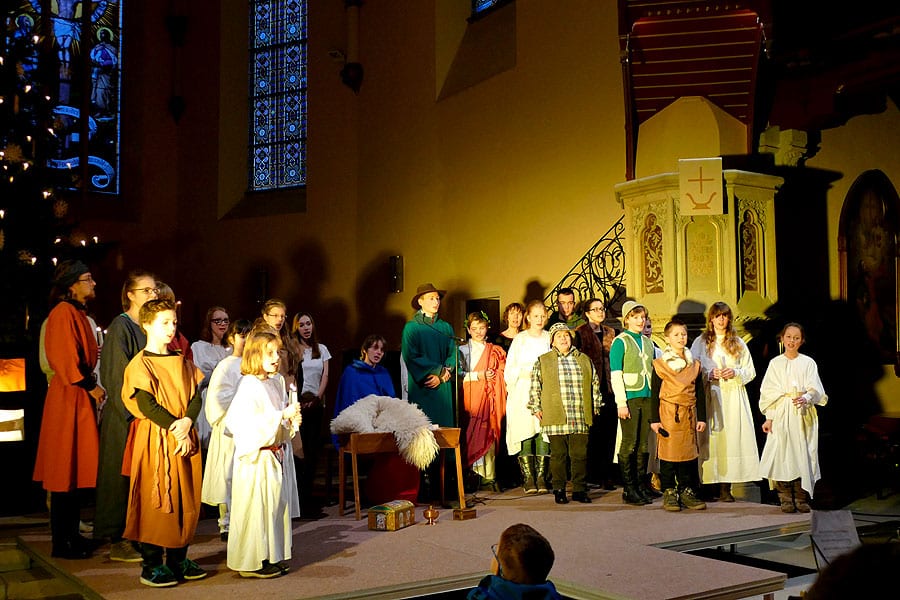 Krippenspiel in der Christuskirche Freital Deuben