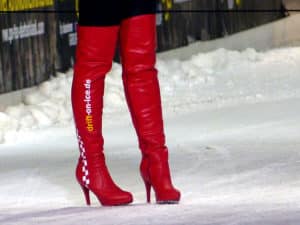 Rote Stiefel