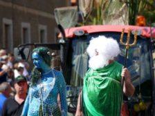 Freizügige Nixe mit Neptun in Tharandt festumzug tharandt 4