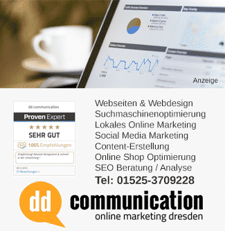 Webdesign Webseiten SEO und Online Marketing Dresden