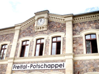 Bahnhofsuhr in Potschappel