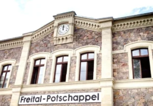 Bahnhofsuhr in Potschappel