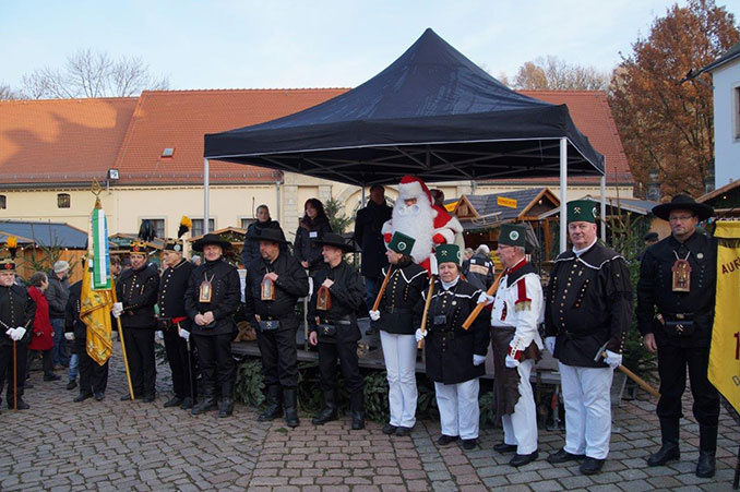 Bergleute zum Schlossadvent Freital