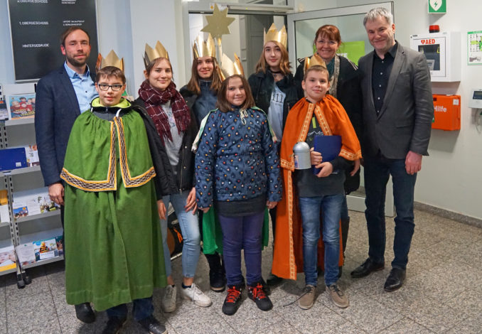 Sternsinger im Rathaus Potschappel Sternsinger im Rathaus Potschappel