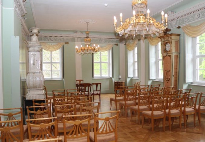 Festsaal auf Schloss Burgk