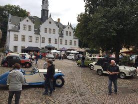 Windbergfest Oldtimer auf Schloss Burgk