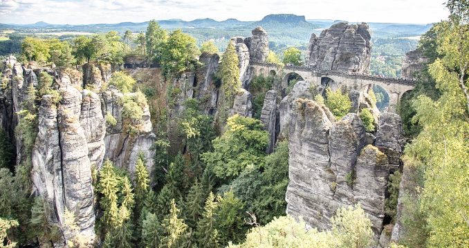 Gebirge in Sachsen