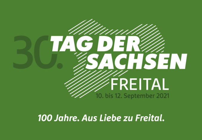 Motto für „Tag der Sachsen“ 2021 in Freital