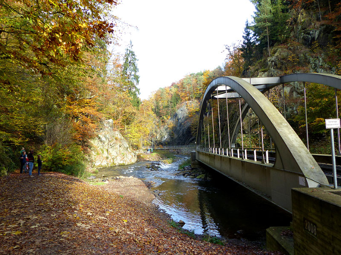 Eisenbahnbrücke im Rabenauer Grund