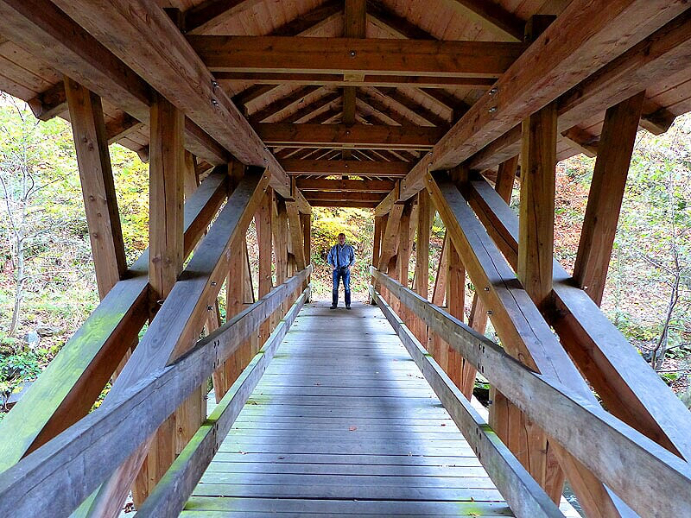 Holzbrücke im Rabenauer Grund