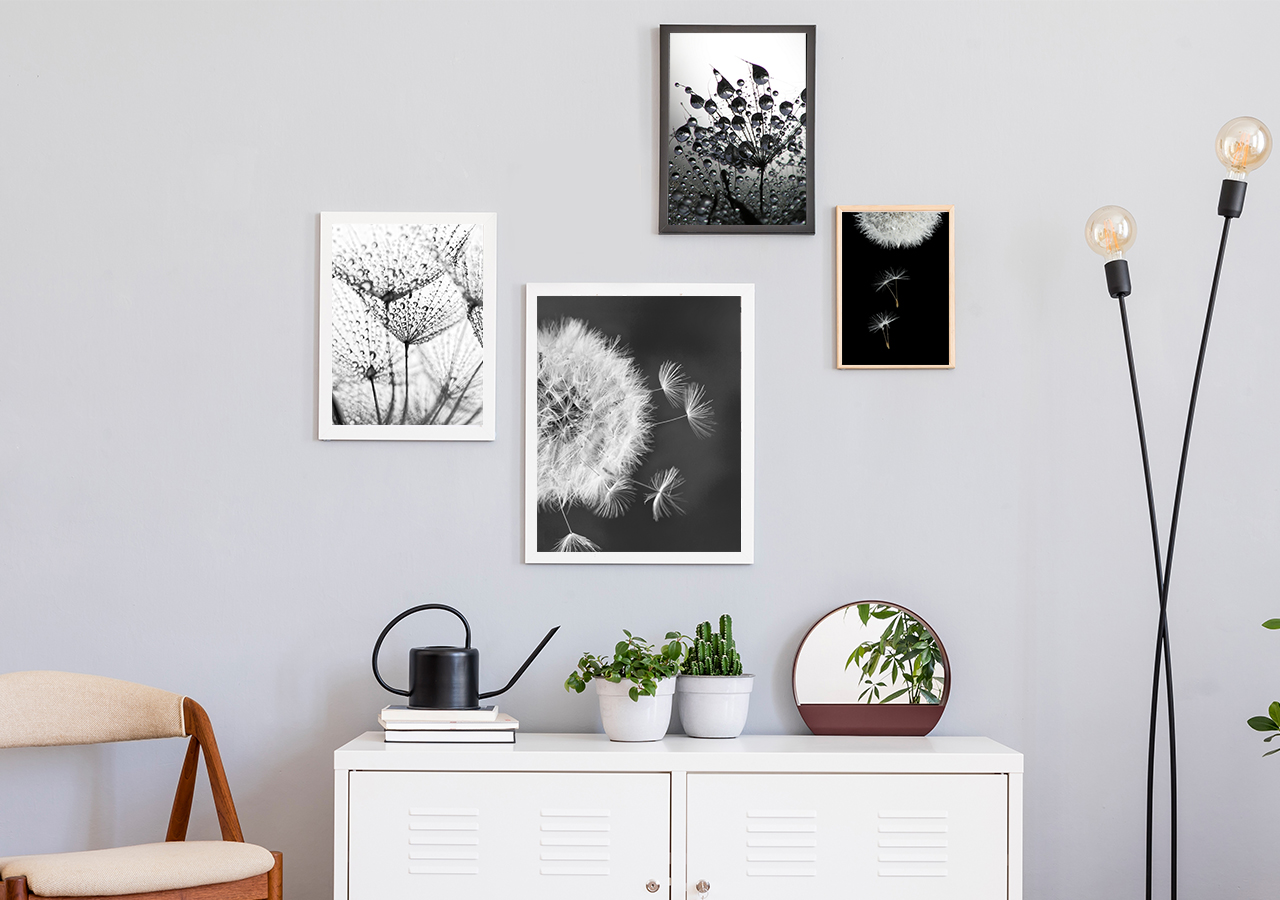 Neuer Look fürs Homeoffice? Mit Wanddekorationen gelingt’s! Bilderwand Fototapete