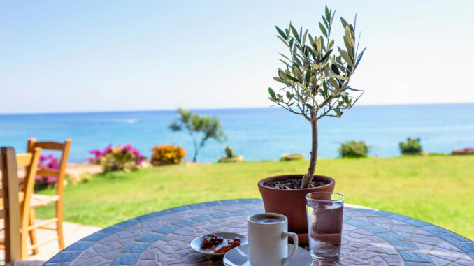 Tasse Kaffee an der Ostsee Tasse Kaffee an der Ostsee