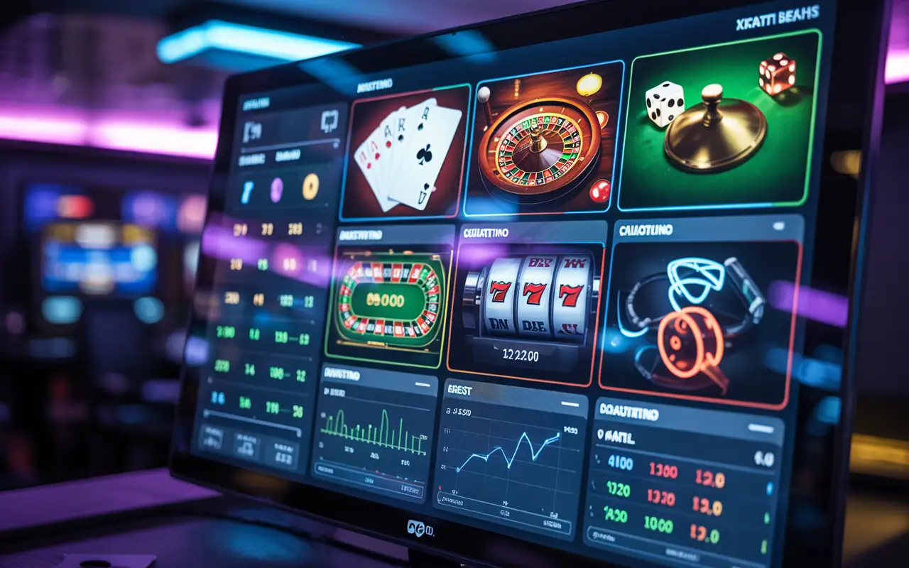 Glücksspiel Dashboard